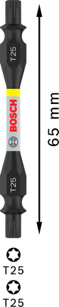 Bosch PRO 双头冲击钻头 T25 65 毫米。.