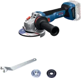 带侧手柄的BoschGWS 18V-11 角磨机。.