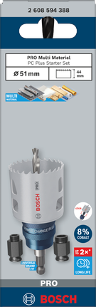 BoschPRO 多材料 PC Plus 入门套装 51 毫米 5 件.