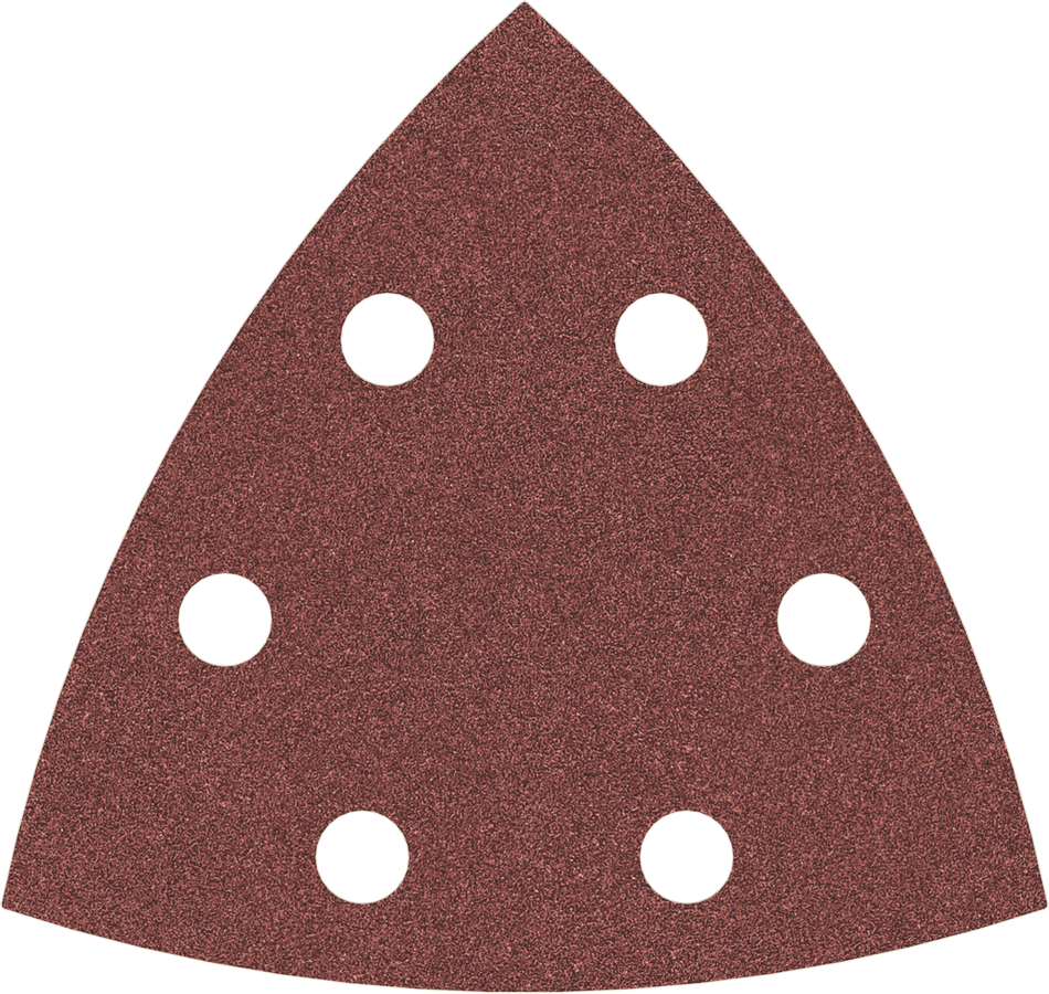 BoschPRO F460 砂纸 93x93mm G120 带 6 个孔。.
