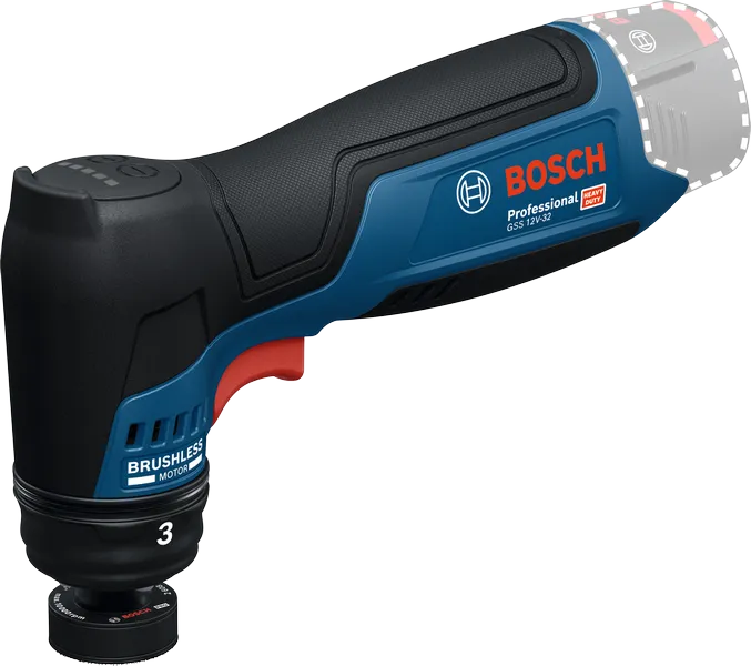 BoschGSS 12V-32 无绳轨道砂光机。.