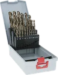 BoschPRO 不锈钢 HSS-Co 麻花钻头套装（带工具箱）。