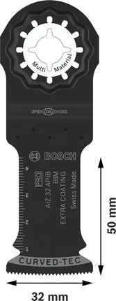 Bosch PRO AIZ 32 APIB 切入式刀片 32x50mm。.