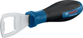 Bosch开瓶器配有符合人体工程学的蓝色手柄。.