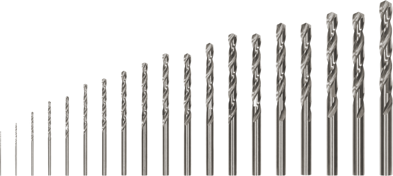 Bosch PRO 金属 HSS-G 麻花钻头套装，19 件。.