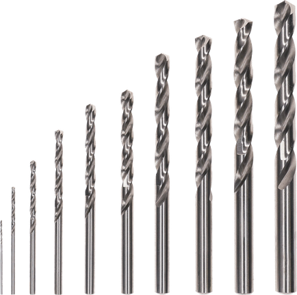 Bosch PRO 金属 HSS-G 麻花钻头套装，10 种尺寸。.