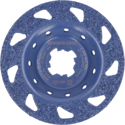Bosch EXPERT 多材料硬质合金磨头中等扁平 115 毫米。.