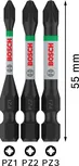 Bosch PRO PZ 冲击钻头 PZ1 PZ2 PZ3 55 毫米套装。.