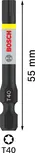 BoschPRO Torx 冲击钻头 T40 55 毫米，带 T40 刀头。.