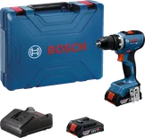 BoschGSR 18V-65 钻头套装，配有电池和充电器。.