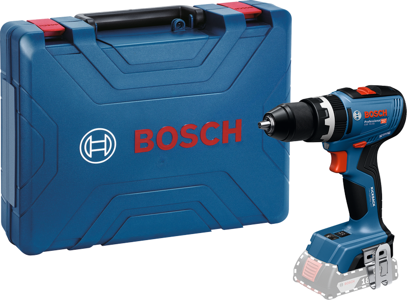 BoschGSB 18V-65 钻头，带手提箱。.