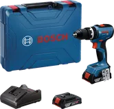BoschGSB 18V-65 钻头套装，配有电池和充电器。.