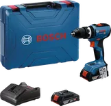 BoschGSB 18V-65 钻头套装，配有电池和充电器。.