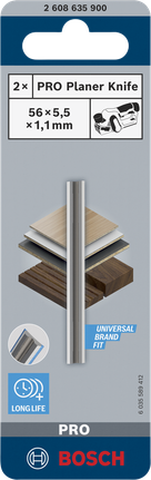 BoschPRO刨刀56×5.5×1.1毫米.