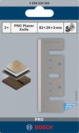BoschPRO刨刀82×29×3毫米.