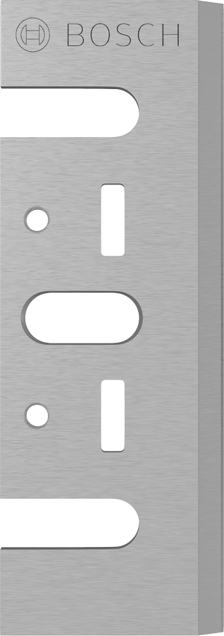 Bosch PRO 刨刀 82 x 29 x 3 毫米，可实现平滑切割。.