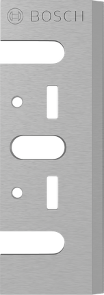 Bosch PRO 刨刀 82 x 29 x 3 毫米，可实现平滑切割。.