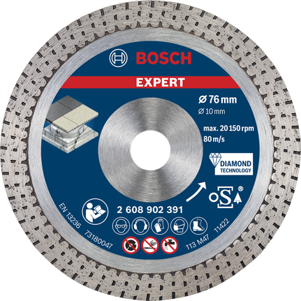 BoschEXPERT 硬陶瓷 76 毫米金刚石切割片。.