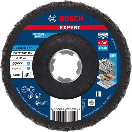 Bosch EXPERT N475 SCM X-LOCK 粗 125 毫米盘。.