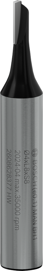 Bosch PRO 路由器直钻头，一个 4x8 毫米槽。.