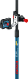带有激光调平工具的BoschBT 350 伸缩杆。