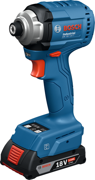 BoschIDR 18V-125 T 无绳冲击起子机，18V 锂电池。.