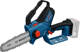 BoschGKE 18V-20 无绳修枝锯，可进行精确切割。.