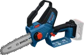 BoschGKE 18V-20 无绳修枝锯，可进行精确切割。.