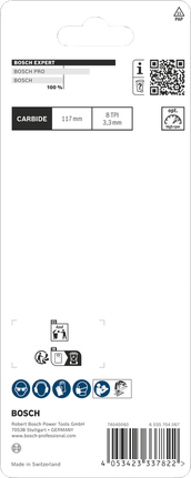 BoschT301CHM 曲线锯锯条 117 毫米 3 件.