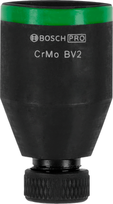 BoschPRO 冲击钻头适配器 1/2 英寸，带 CrMo BV2。.