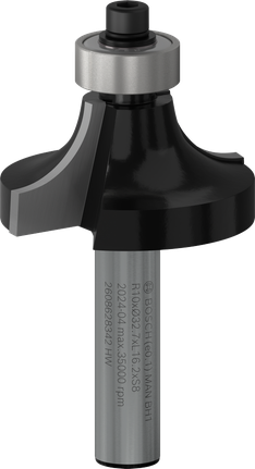 Bosch PRO 路由器钻头圆角超过 R10 柄 8 毫米。.