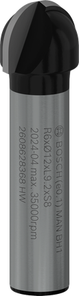 Bosch PRO 路由器钻头芯盒半径 6 毫米，柄部 8 毫米。.