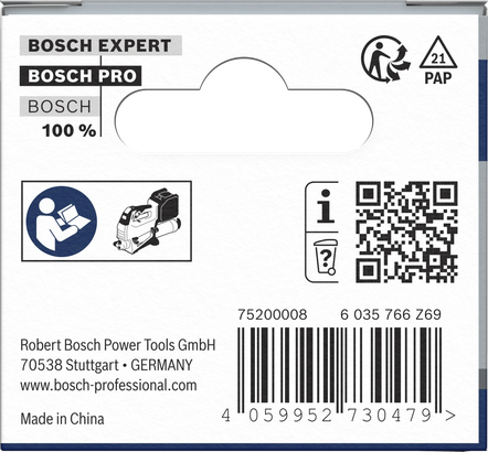 BoschPRO 适配器，适用于 500g 螺纹式润滑脂枪。