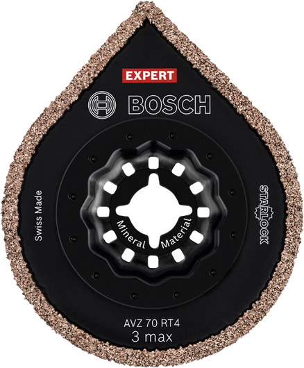 Bosch EXPERT AVZ 70 RT4 灌浆板，硬质合金边缘。.