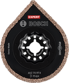 BoschEXPERT AVZ 70 RT4 灌浆板，硬质合金刃口。