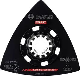 Bosch EXPERT AVZ 90 RT2 硬质合金砂磨板，90 毫米。.