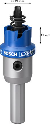 BoschEXPERT 金属板 19 毫米轴孔锯。.