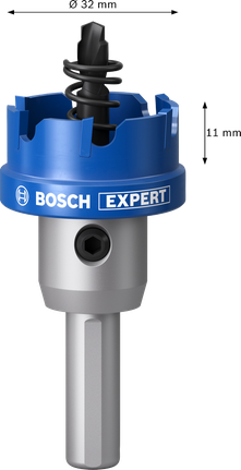 BoschEXPERT 金属板 32 毫米轴孔锯。.