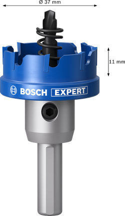 BoschEXPERT 金属板孔锯 37 毫米，用于金属切割。.