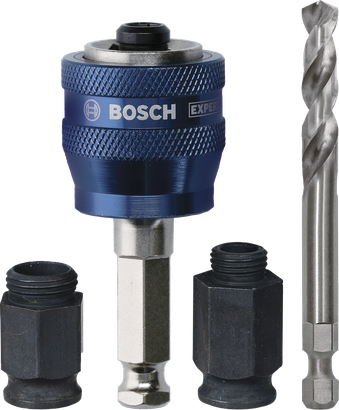 Bosch EXPERT Power Change Plus 转换套件，六角柄。.