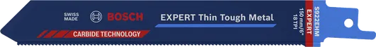 BoschEXPERT 薄型坚韧金属往复锯片 150 毫米。.