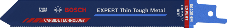 BoschEXPERT 薄型坚韧金属往复锯片 150 毫米。.
