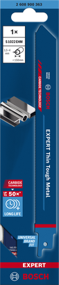 Bosch EXPERT Thin Tough Metal S 1022 EHM 往复锯片。.