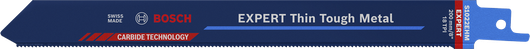 Bosch EXPERT Thin Tough Metal S 1022 EHM 往复锯片。.