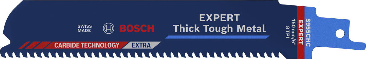 Bosch EXPERT Thick Tough Metal S 955 CHC 往复锯片。.