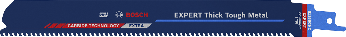 BoschEXPERT 厚实坚韧金属 S1155CHC 往复锯片。.