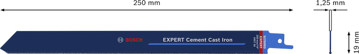 Bosch EXPERT 水泥铸铁 S 1750 RD 锯片 250 毫米。.