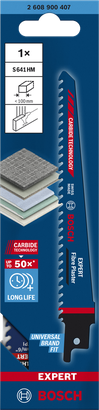 Bosch EXPERT Fiber Plaster S 641 HM 往复锯片。