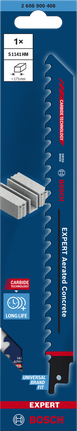 BoschEXPERT 加气混凝土 S 1141 HM 锯片，切割寿命长。.