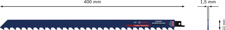 BoschEXPERT 加气混凝土 S 2041 HM 往复锯片。.